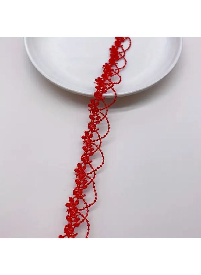 Water Soluble Embroidery Lace Trim 1 Yard White Sewing Knitting Accessories - Image 3