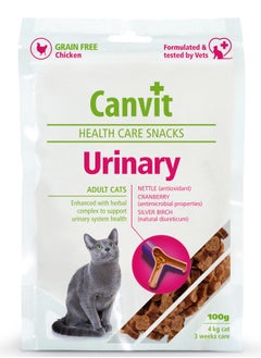 Canvit Cat Adult Treat For Urinary Tract Health Support in Tasty Snack Form, 100 Grams 