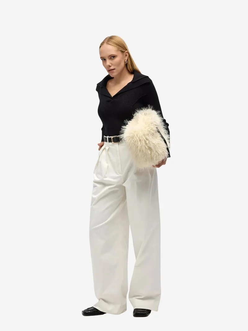 ماي كولكشن MAI STUDIOS Inari Polo Collar Sweater
