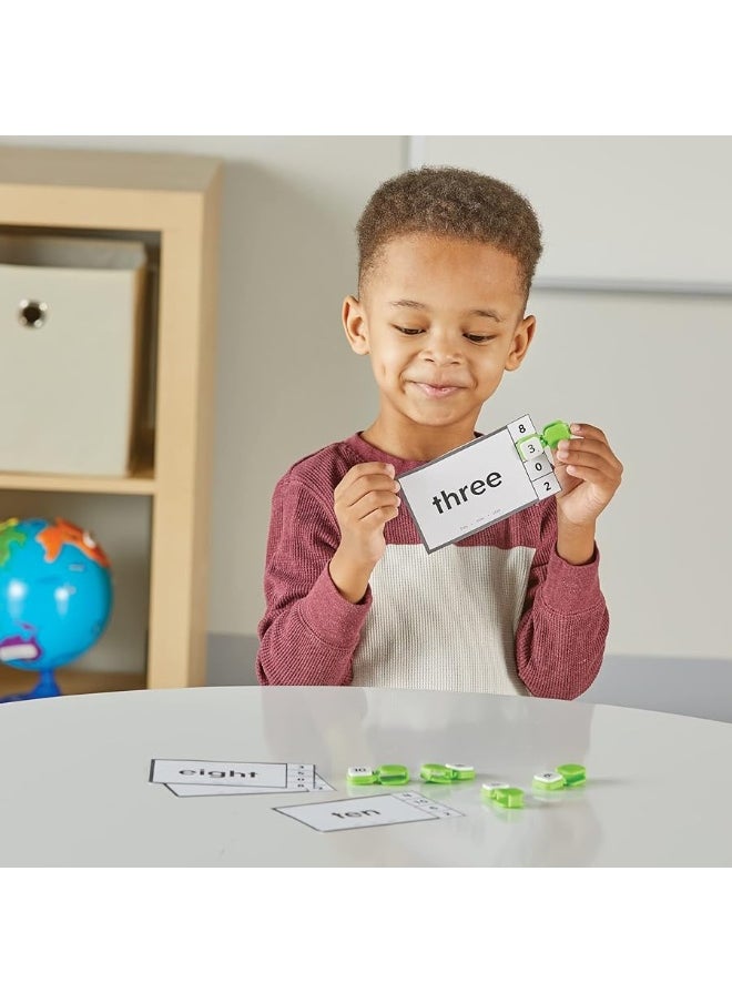hand2mind hand2mind Learn My Numbers Fine Motor Clips, Kids Clothespin Activities, Fine Motor Toys, Learning Numbers for Toddlers, Toddler Numbers and Counting, Preschool Learning Activities, Montessori Math  - Image 1