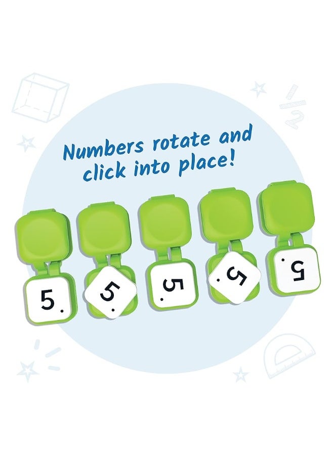 hand2mind hand2mind Learn My Numbers Fine Motor Clips, Kids Clothespin Activities, Fine Motor Toys, Learning Numbers for Toddlers, Toddler Numbers and Counting, Preschool Learning Activities, Montessori Math  - Image 2