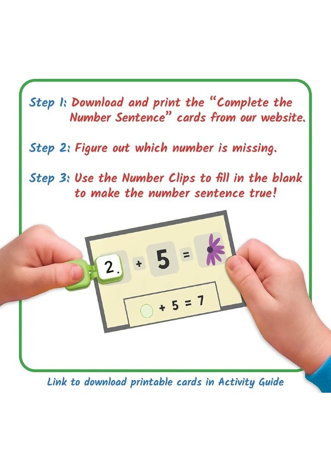 hand2mind hand2mind Learn My Numbers Fine Motor Clips, Kids Clothespin Activities, Fine Motor Toys, Learning Numbers for Toddlers, Toddler Numbers and Counting, Preschool Learning Activities, Montessori Math  - Image 5