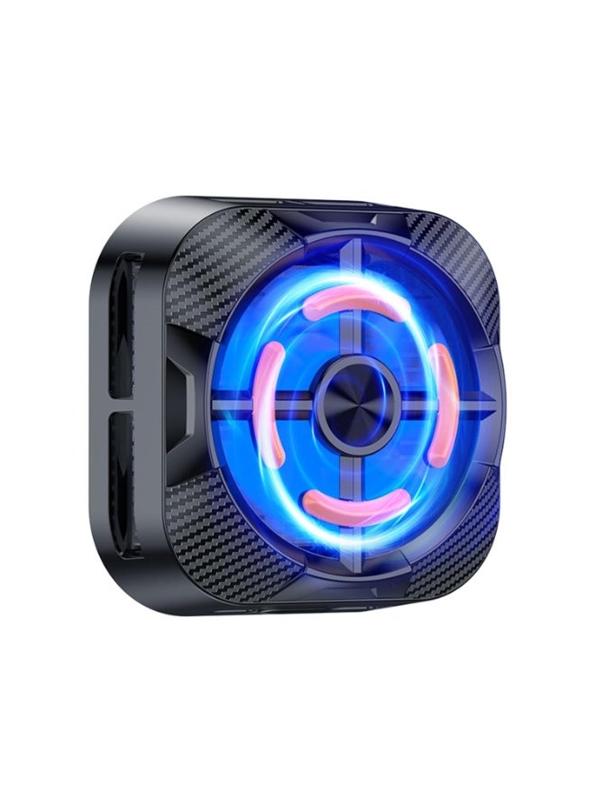 X79 Upgraded Magnetic Cell Phone Cooler, RGB Phone Cooling Fan Portable Lightweight Mobile Phone Cooling Fan, Phone Radiator with Larger Cooling Area for Phone/Tablet/iPad - Image 3