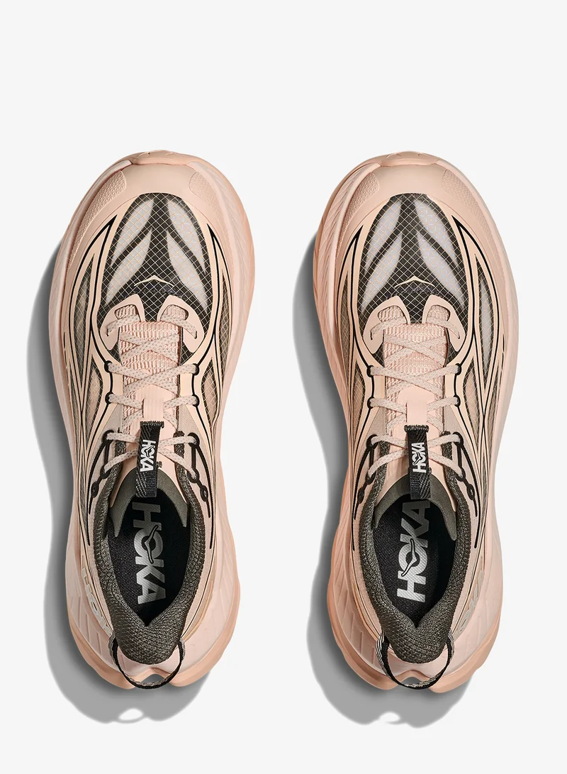 Hoka TANGERINE GLOW / ASPHALT GREY Mach Remastered for Women | Best Price UAE