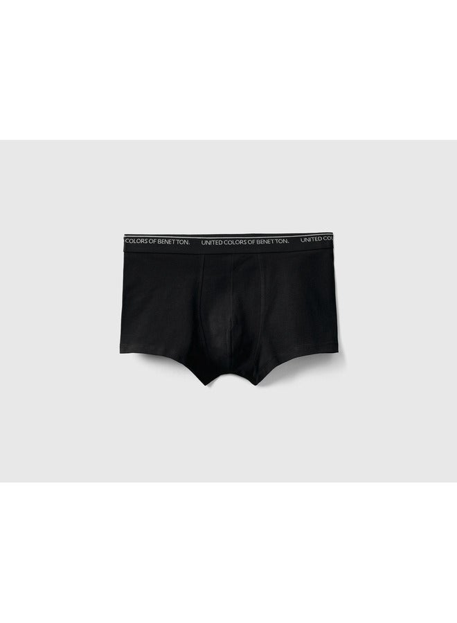 UNITED COLORS OF BENETTON Fitted Boxers In Organic Cotton  - Image 1