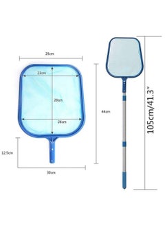 Swimming Pool Cleaning Tools Flexible Leaf Skimmer with Telescopic Pole for Pools and Spas - pzsku/ZCDF36C454326BE0FB351Z/45/_/1660037174/4db8f548-e576-47bf-8047-00a9242b8774