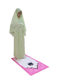 SD Girls Prayer Set sheet With Mat Multicolor 7 To 8 Years 