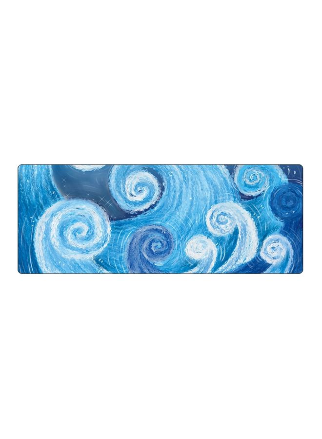 BURAQ 400x900x1.5mm Unlocked Large Desk Mouse Pad(7 Waves)  - Image 1