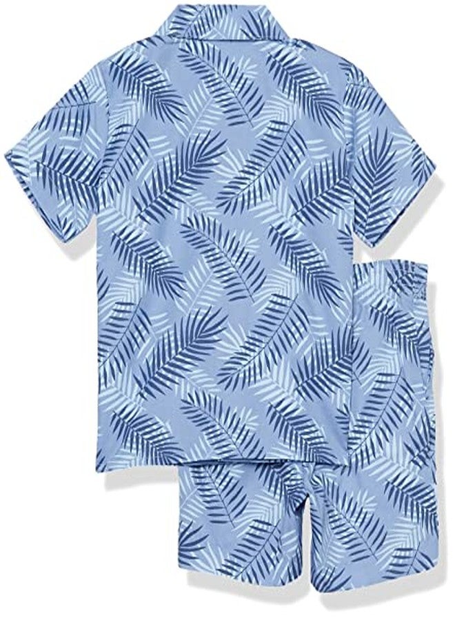 Van Heusen baby boys 2 Piece Dress Up Set With Dress Shirt Shorts and Toddler Suit, Jet Stream, 24 Months US - Image 3