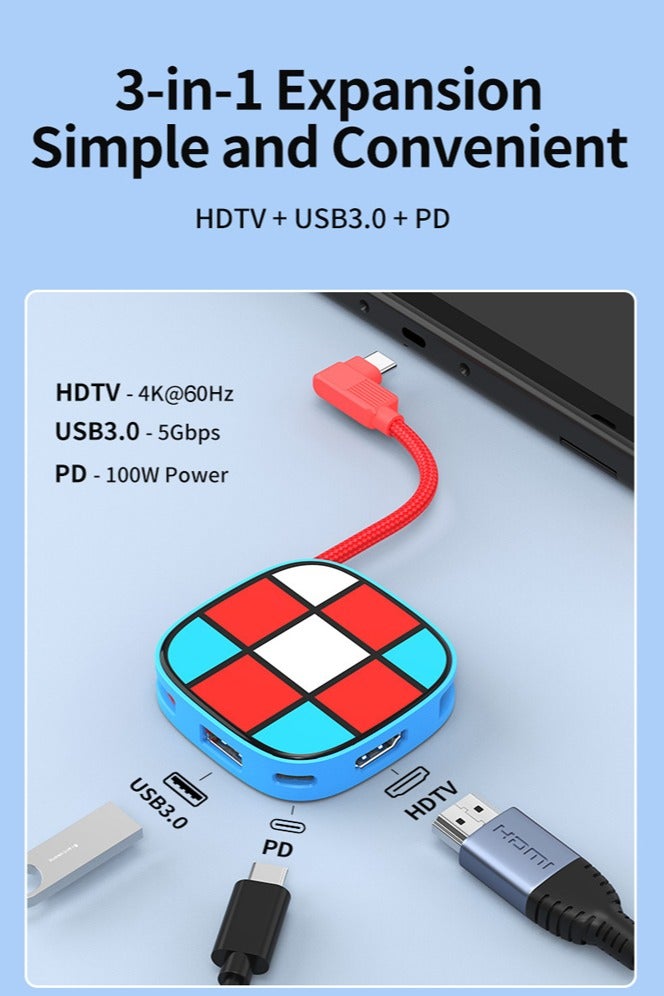 general Switch1/2 dock portable NS HD video conversion type-c TV projection extender is easy to carry - Image 1