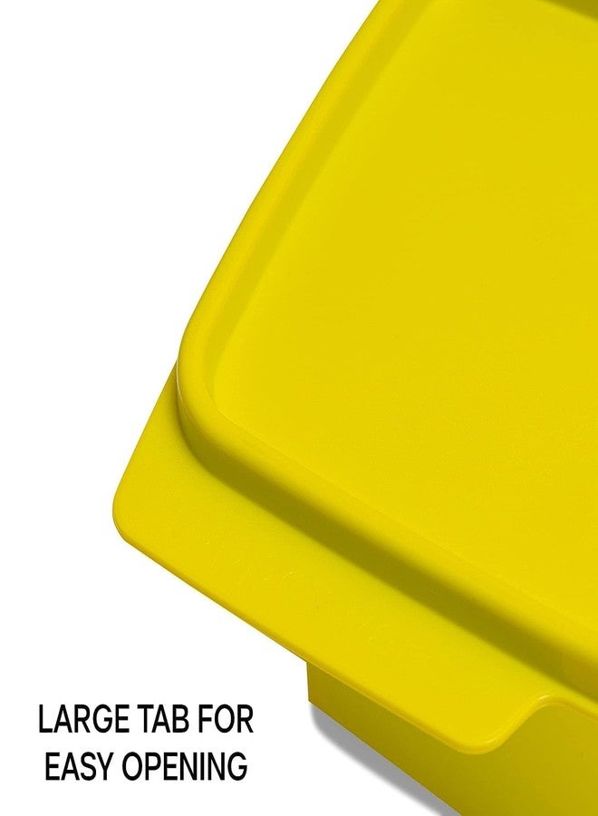 Tupperware . Keep Tab Small 500Ml Capacity- Set Of 4 Pc, Plastic, Blue - Image 2