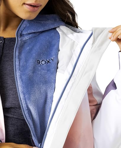 Roxy Women's Jetty 3-in-1 Snow Jacket – 10K Waterproof, Insulated, PFAS-Free, Removable Inner Layer, Blurry Escape, Large - Image 3