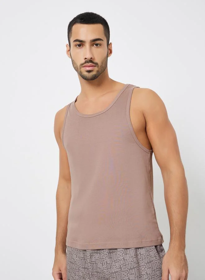 Styli Pack of 2 - Solid Cotton Vest