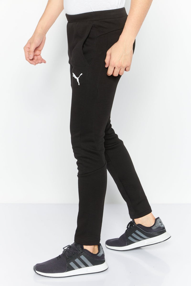 PUMA Men Sportswear Fit Drawstring Training Sweatpants, Black  - Image 3
