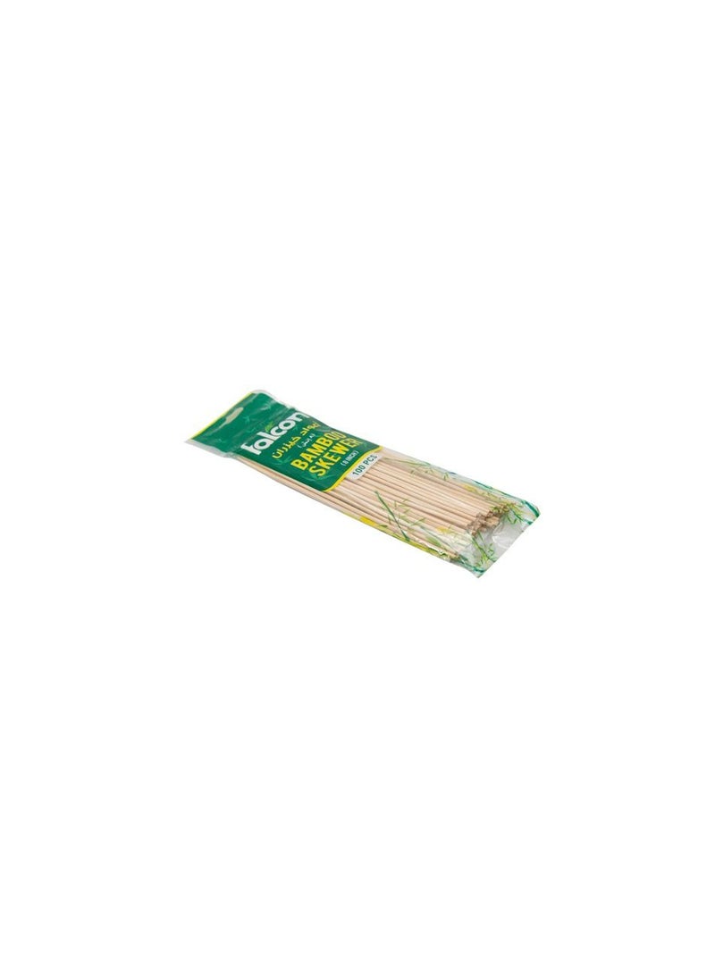 Falconpack Falcon Bamboo Skewers 8 Inch (1 Pack X 100 Pieces) - Image 2