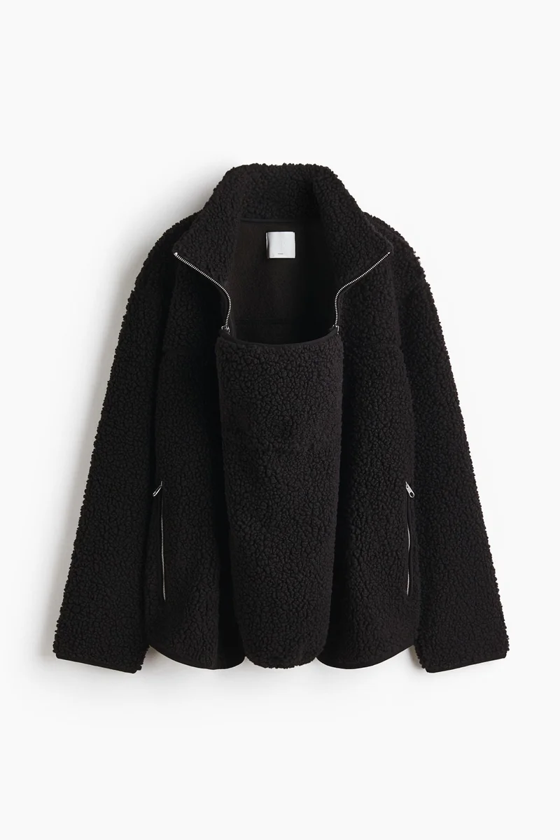 H&M  MAMA Before & After Babywearing teddy jacket for Women | Best Price UAE