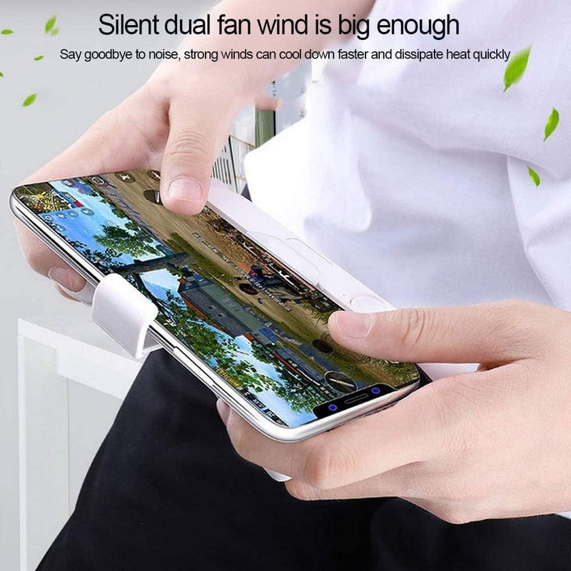 Multifunctional Game Handle Fan Cooling Bracket Mobile Phone Radiator Comfortable Handle.(E) - Image 2