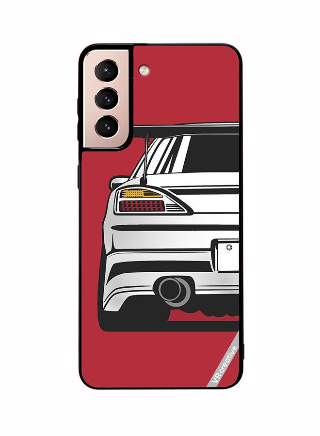 VR CREATIVE Protective Case Cover For Samsung Galaxy S21 Plus 5G Wingie Car Design Multicolour - Image 1