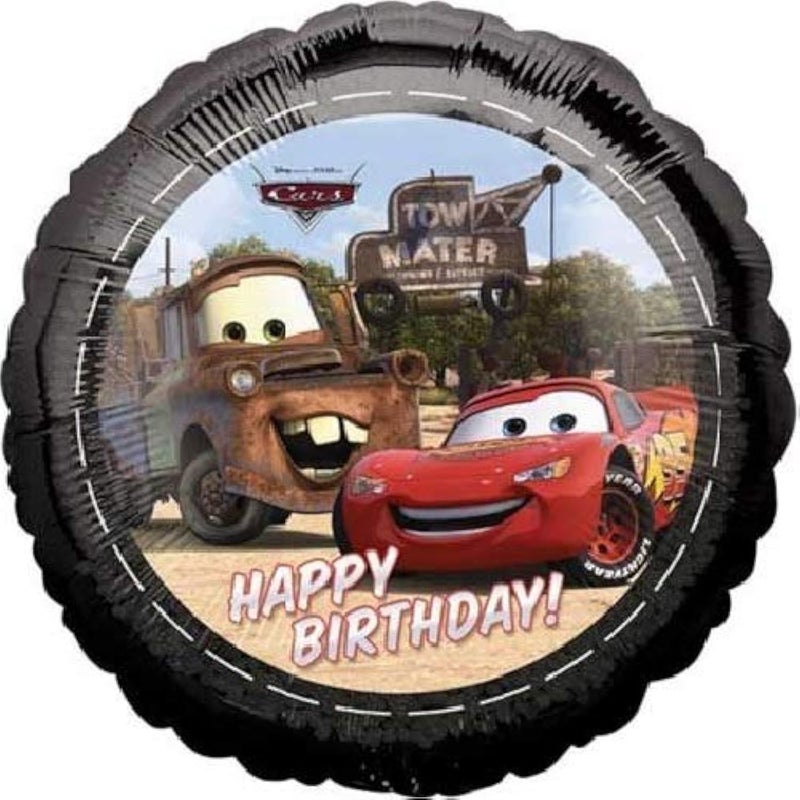 Amscan Cars Happy Birthday Foil Balloon