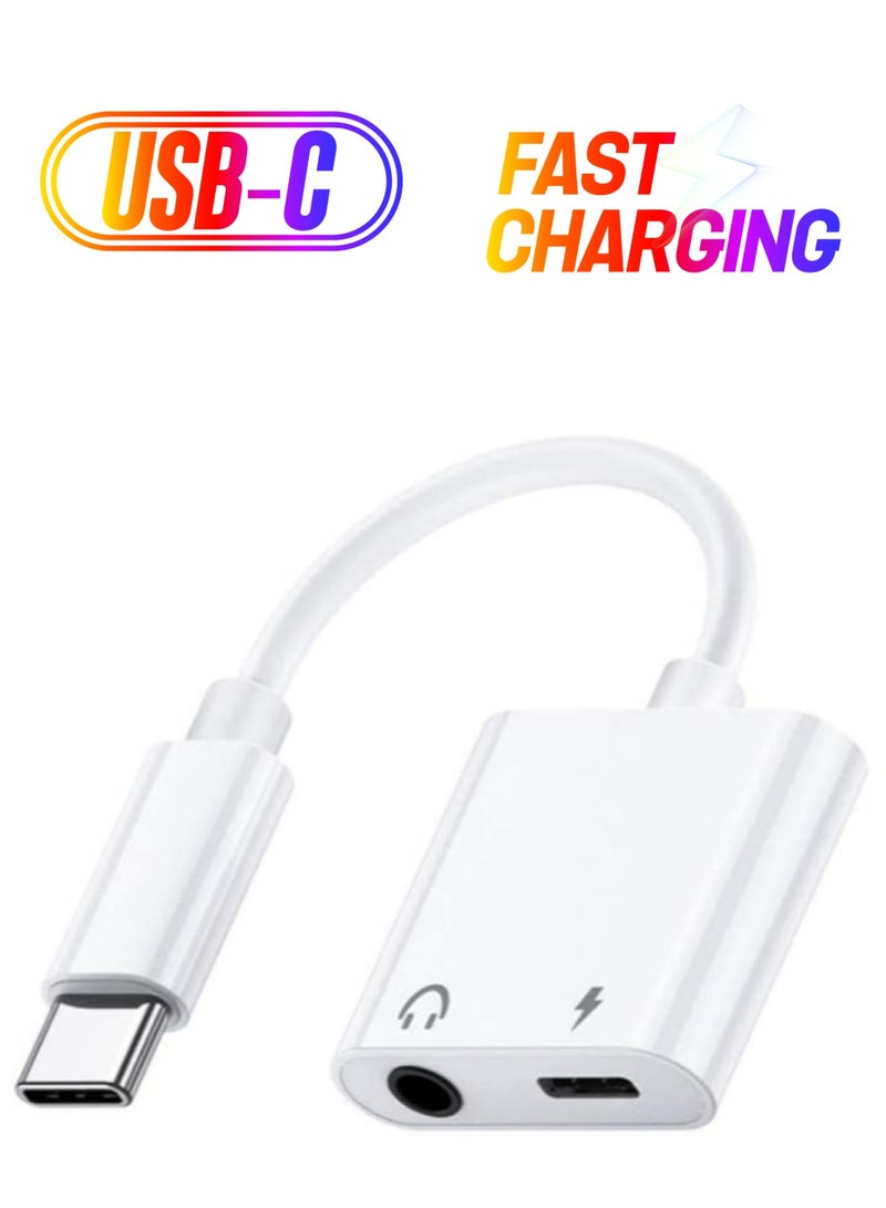 ELTRAZONE USB C to Headphone Jack Adapter with 3.5mm Aux Audio and Type C Charger Dongle Converter USBC Earphone Adaptor for Google Pixel 4 4XL 3 3XL 2 2XL,Samsung Note 10 , iPad Pro 2020 2019 2018 and More - Image 1
