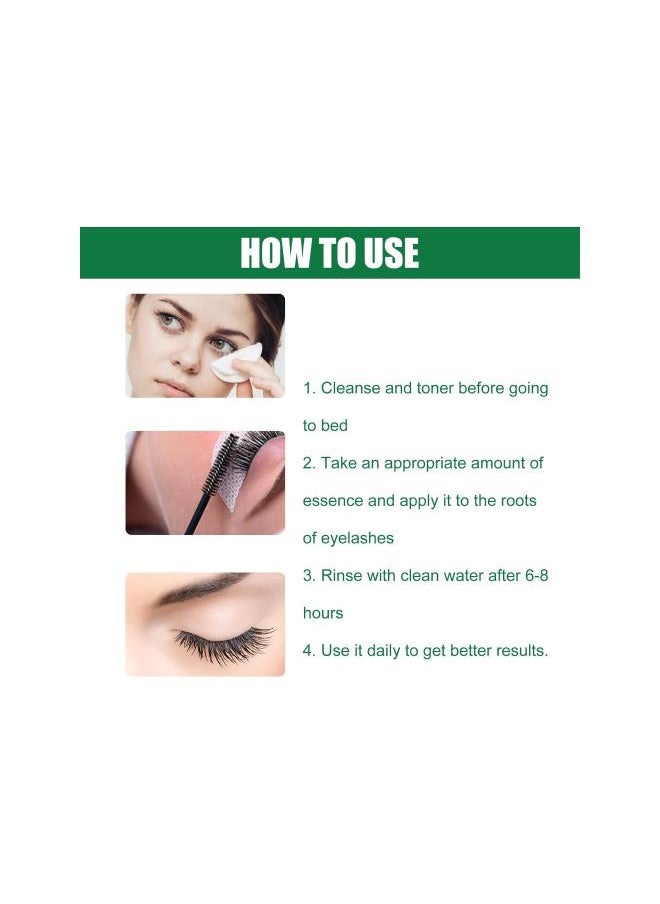 silvercnc - Gfouk Lash Elixir Rapid Growth Strengthening Eyelash Serum, 30ml Organic Castor Oil Eyelash Serum, Rapid Growth Strengthening Eyelash Serum (2PCS) - Image 1