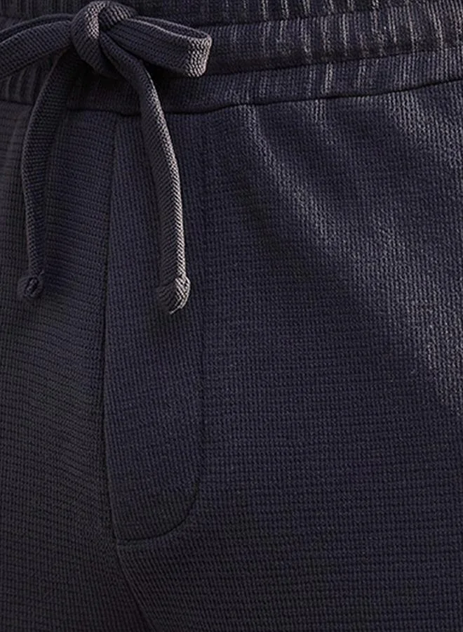 Splash FAV Blue Ribbed Pyjama with Pocket for Men | Best Price UAE