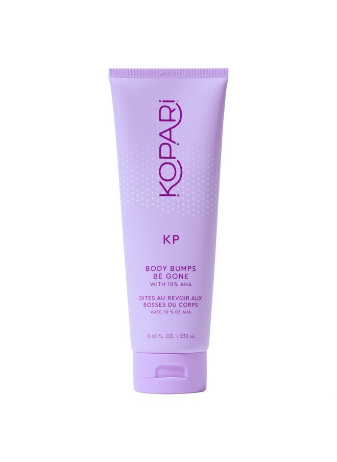 Kopari Kopari KP Body Bumps Be Gone Exfoliating Body Scrub with 10% AHA, to Smooth Skin, Reduce Bumps, Decongest Pores, Clarifying, Gently Exfoliate & Wash | 8.45 fl oz Tube  - Image 1