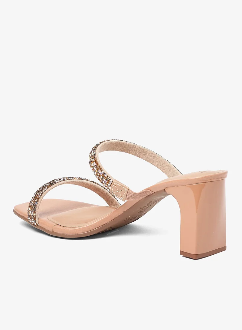Beira Rio  Multi Strap Mid Heel Sandals for Women | Best Price UAE