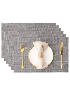 FALMER 6PCS PlaceMats for Kitchen Dining Table45X30CM  - Image 1
