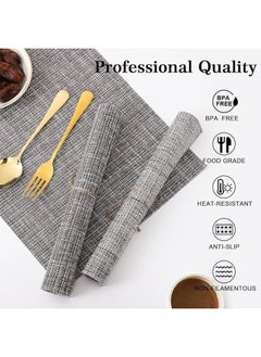 FALMER 6PCS PlaceMats for Kitchen Dining Table45X30CM  - Image 2