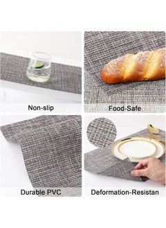 FALMER 6PCS PlaceMats for Kitchen Dining Table45X30CM  - Image 5