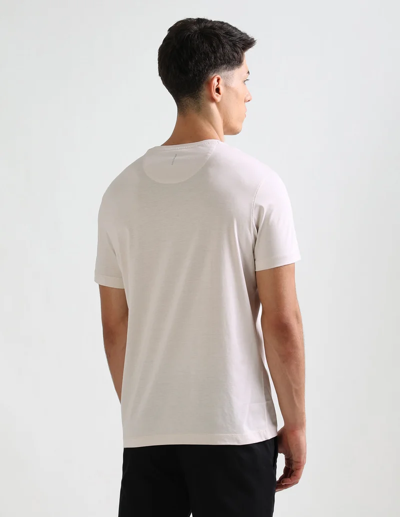 Arrow Stone Graphic Printed Pure Cotton T-Shirt for Men | Best Price UAE