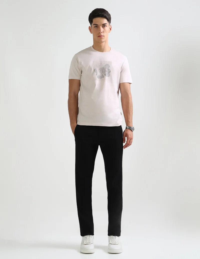 Arrow Stone Graphic Printed Pure Cotton T-Shirt for Men | Best Price UAE