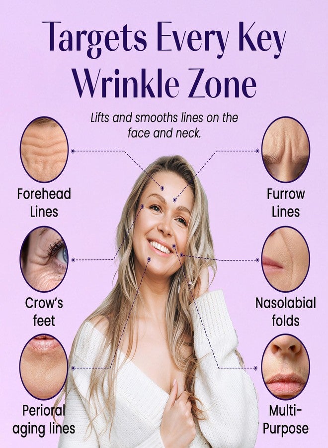 LumiDew Smile Line & Anti Wrinkle Patches - Face Tape for Wrinkles, Forehead & Lips | Japanese Face Tape Lifting & Anti Wrinkle Tape for Face | Forehead Wrinkle Patches Overnight - Image 4