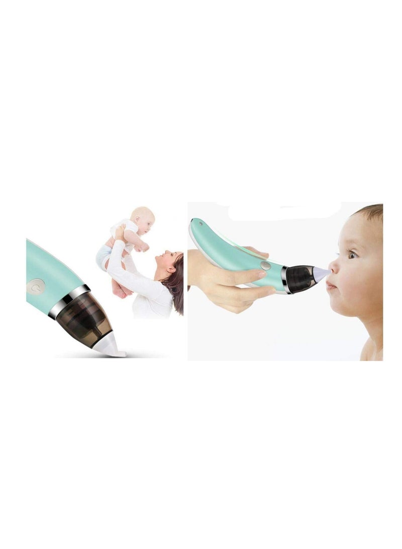 Dubkart Baby Nasal Aspirator Electric Nose Cleaner with 2 Sizes of Nose Tips and 5 Levels of Suction, Safe Hygienic for Newborns and Toddlers, USB Charging - Image 5