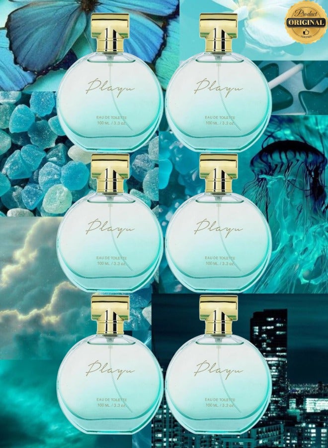 بلايا 6 قطع عطر بلايا 100 مل - Image 1