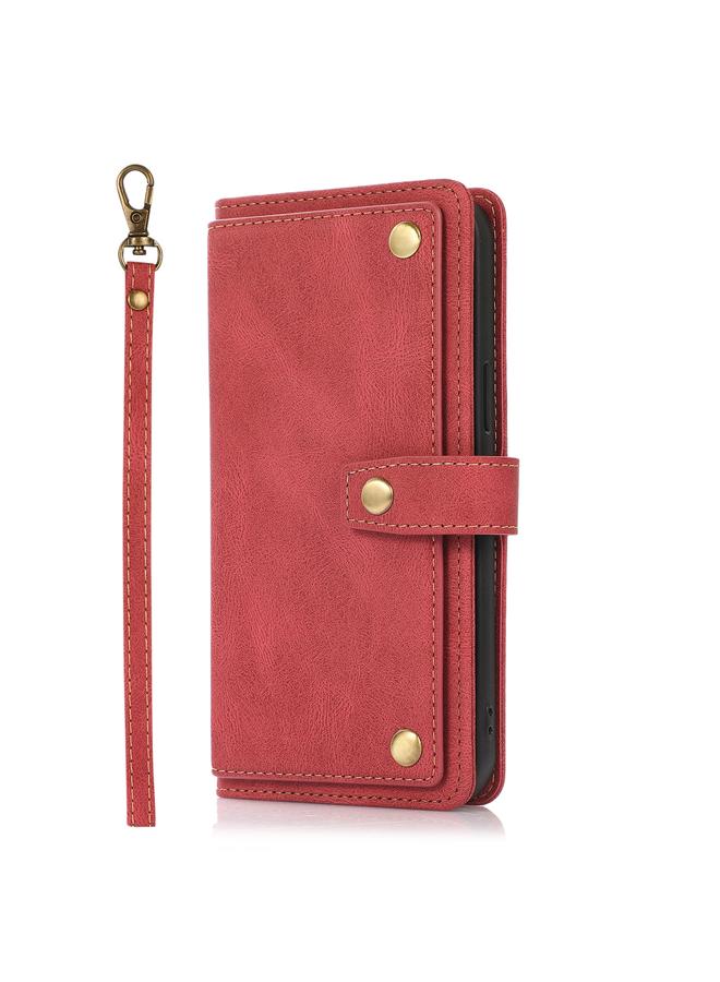 Zaboon Case For iPhone 13 Pro Max PU + TPU Horizontal Flip Leather Case with Holder & Card Slot & Wallet & Lanyard - Image 2