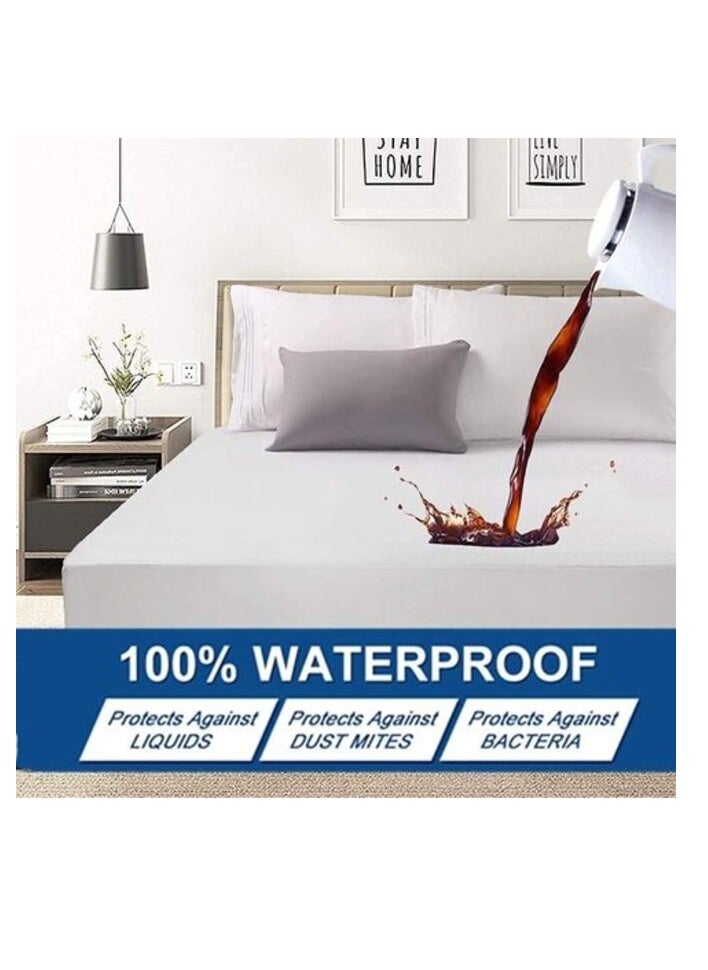 DEEP SLEEP Every Night Deep Sleep Every Night Waterproof Mattress Protector Double 120 X 200 Cm Pack Of 1  - Image 1
