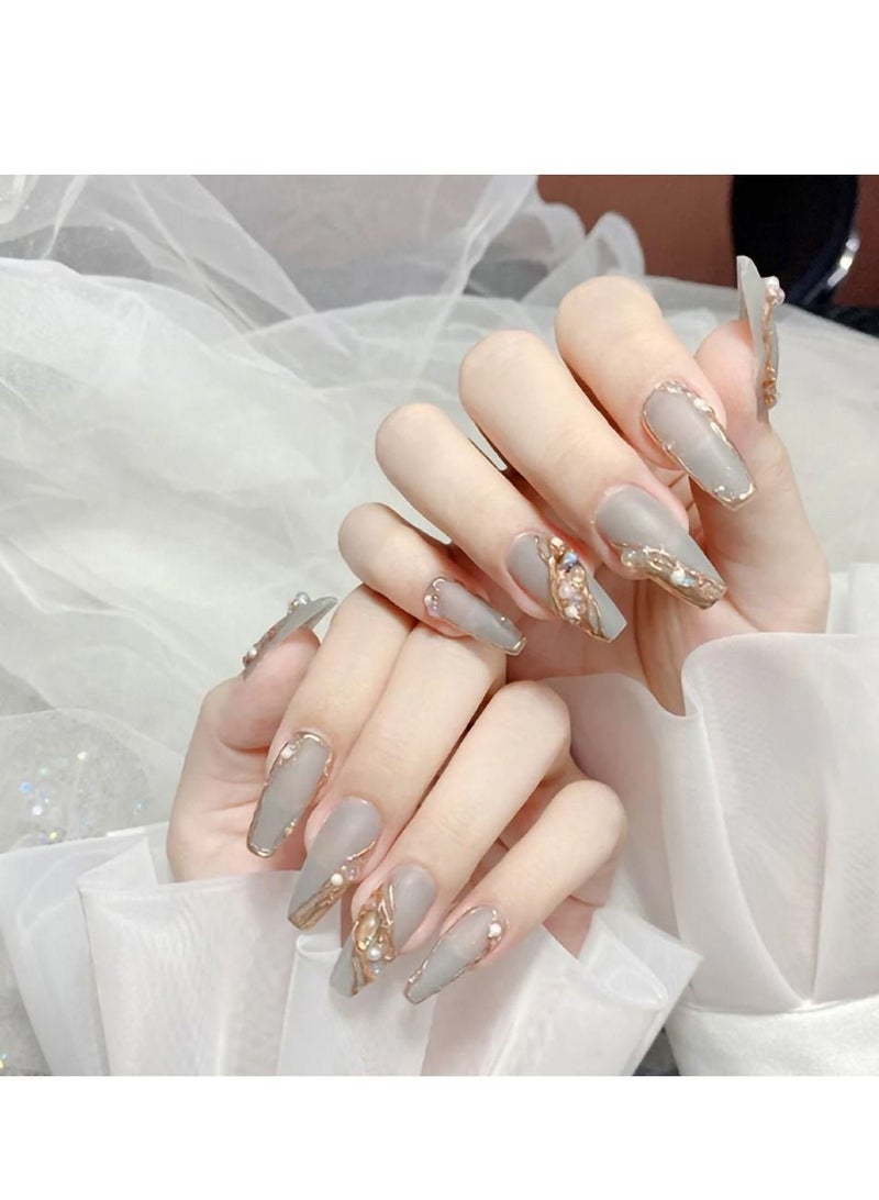 Y&D Nail Repair Fiberglass Silk 5 Roll Wrap Self Adhesive Anti Damage DIY Strong Protect Reinforce Extension Sticker Protector  - Image 2