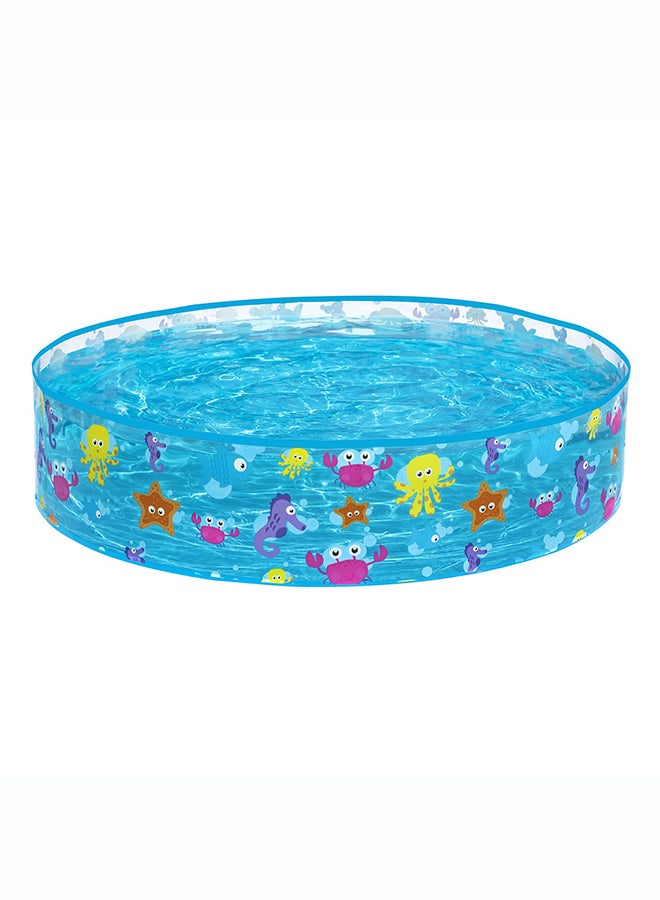 Bestway, 48" x H10"1. x H25cm Aquatic Fill 'n Fun Play Pool Inflatable Outdoor Water Play Toy for Kids and Families, Durable Premium Quality Material, Easy Inflate and Deflate Design, Pool Beach Garden Summer Fun Activity, 22m - Image 1