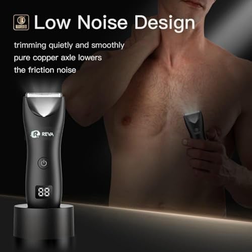 R REVA Multi Groomer All-in-One Hair Trimmer with Head Spotlight for Men & Women- Cordless Rechargeable Beard & Hair Clipper, Waterproof, Ceramic Blades, Low Noise and Fast Charging - Image 5