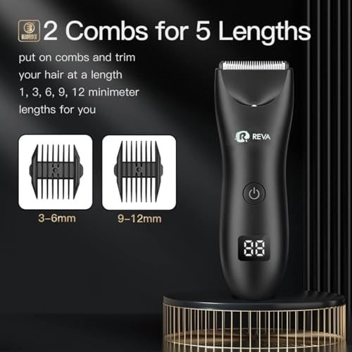 R REVA Multi Groomer All-in-One Hair Trimmer with Head Spotlight for Men & Women- Cordless Rechargeable Beard & Hair Clipper, Waterproof, Ceramic Blades, Low Noise and Fast Charging - Image 3