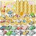 SevenQ Toy Cars Easter Basket Stuffers 24 Pcs Prefilled Easter Egg Fillers Race Car Party Favors for Kids Birthday Goodie Bag Treasure Box Toys for Classroom Treat Prizes Pinata Egg Hunt Supplies - Image 2