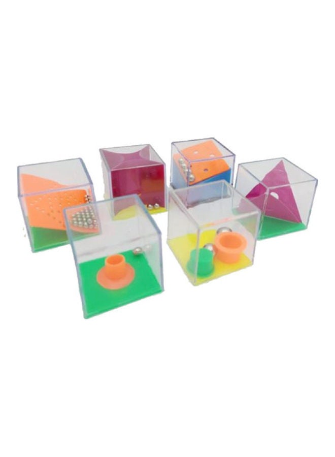 6-Piece Intelligence and Brain Teasing Cubes
