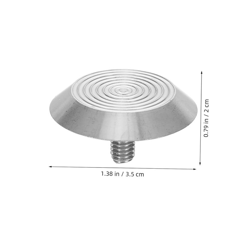ULTECHNOVO 10pcs Enhanced Safety Blind Road Studs Stainless Steel Tactile Nails for Visually Impaired Walkway Floor Studs - Image 2