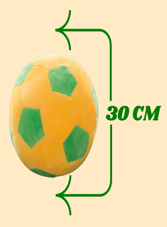 TechMax Solution Yellow & Green Ball Plush Toy - Image 2