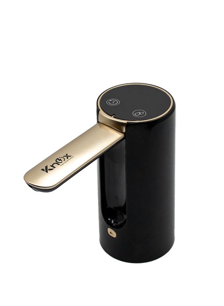 Knox Powering Generations Knox Automatic Electric Water Dispenser Pump, USB Rechargeable with 1200mah Battery, Foldable Spout, Smart LED Display, BPA-Free Material, Portable 5 Gallon Mini Water Pump For Camping, Home & Office - Image 1