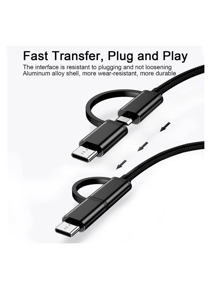 Generic - 2-in-1 OTG Type-C Micro USB  Adapter Cable - Image 1