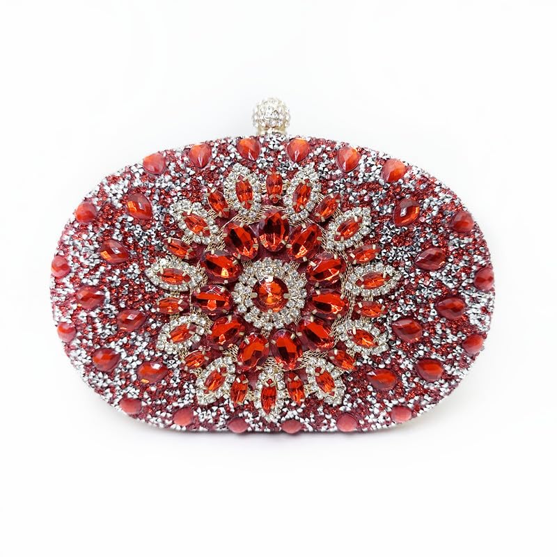 Avilego Evening Bags for Women Sparkly Rhinestone Clutch Purses Luxury Handbags for Weddings Formal Prom Party 2025 - Image 4
