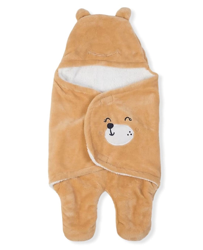 BRANDONN Baby Blanket Newborn Pack of Wearable Swaddle Wrapper for Baby Boys and Baby Girls, 0-6 Months Babies - Image 1